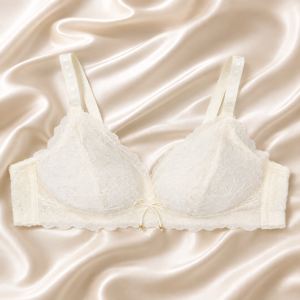 Fancy Net Bra for Women With Bow | Comfortable & Elegant Design - Multi Colors