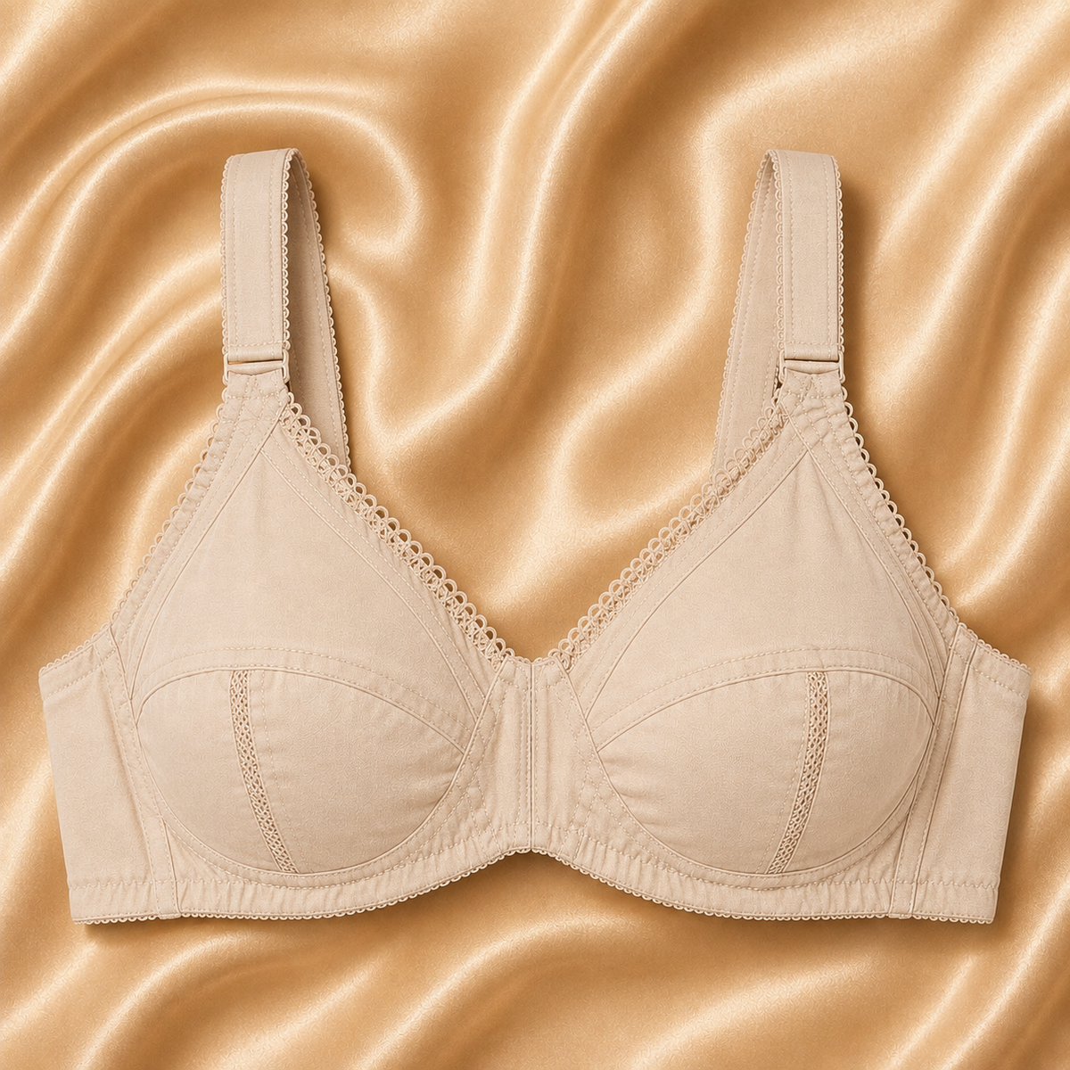 Armani Cotton Bra for Women - Comfortable Full Coverage Bra